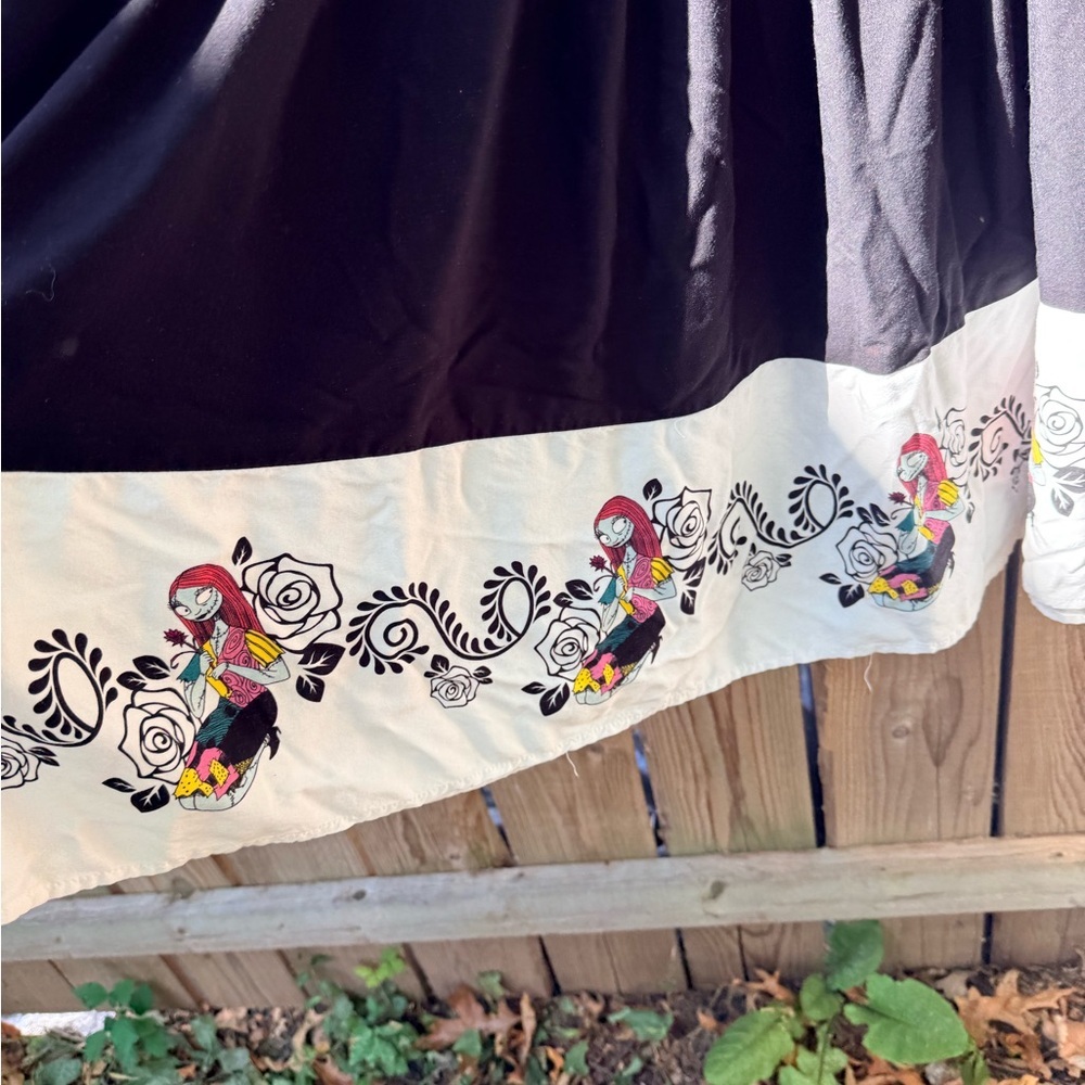 Disney The Nightmare Before Christmas Sally Western Patterned Smock Dress - Picture 3 of 8